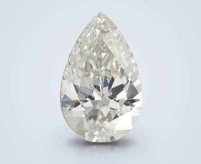 4.09ct G VVS2 Rare Carat Ideal Cut Pear Lab Grown Diamond