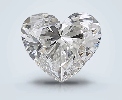 0.94ct G SI2 Rare Carat Ideal Cut Heart Diamond