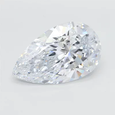 5.08ct G VVS2 Rare Carat Ideal Cut Pear Lab Grown Diamond