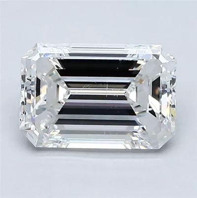 1.30ct E SI1 Very Good Cut Emerald Diamond