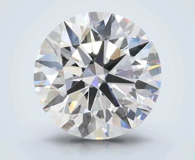 4.10ct D VVS1 Rare Carat Ideal Cut Round Lab Grown Diamond