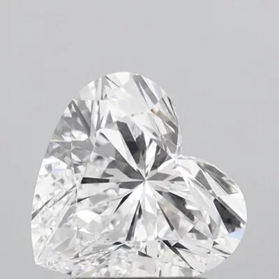 1.76ct D VVS1 Rare Carat Ideal Cut Heart Lab Grown Diamond