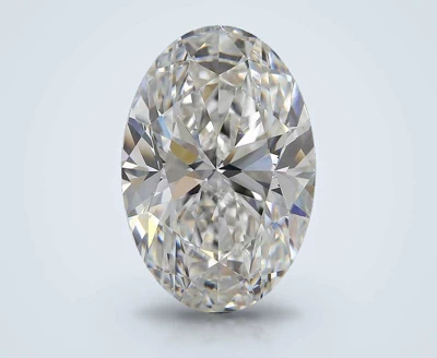 10.09ct F VS1 Very Good Cut Oval Lab Grown Diamond