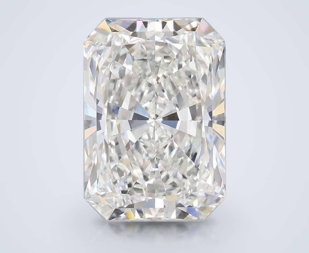 10.09ct G VVS2 Rare Carat Ideal Cut Radiant Lab Grown Diamond