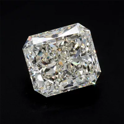 7.86ct K SI1 Very Good Cut Radiant Diamond