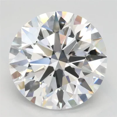 4.11ct D FL Rare Carat Ideal Cut Round Lab Grown Diamond