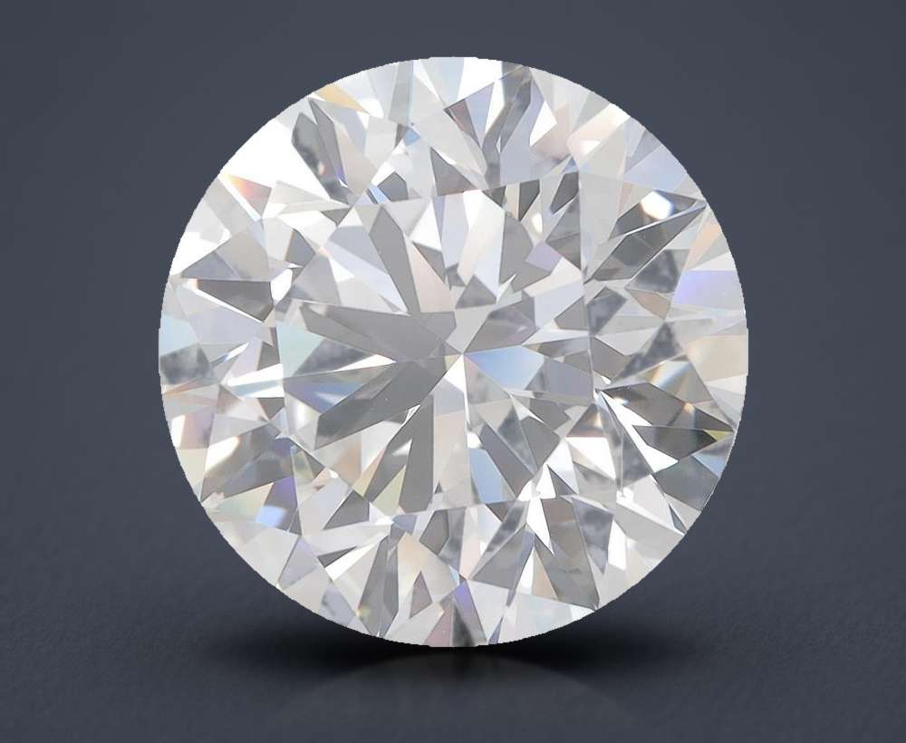 7.21ct E IF Rare Carat Ideal Cut Round Lab Grown Diamond