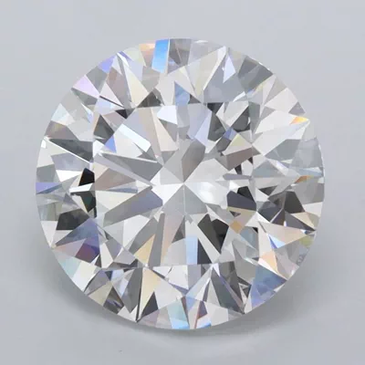 3.43ct D FL Rare Carat Ideal Cut Round Lab Grown Diamond