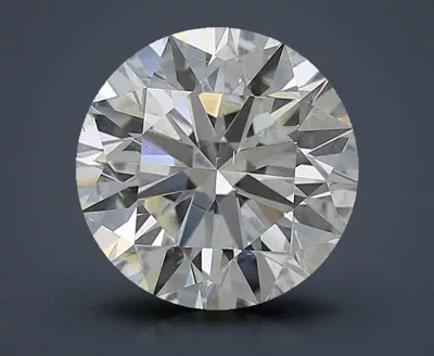 5.02ct J SI1 Rare Carat Ideal Cut Round Diamond