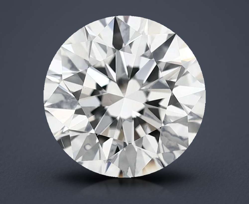 2.50ct E VS2 Rare Carat Ideal Cut Round Diamond