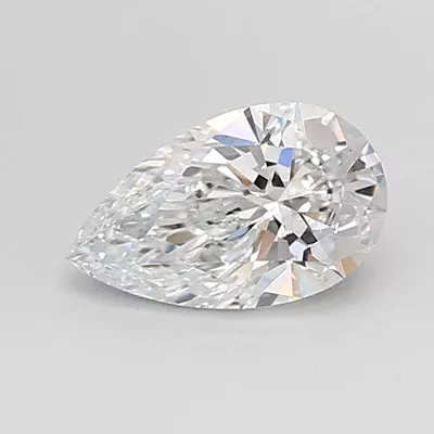 1.08ct D VVS1 Rare Carat Ideal Cut Pear Lab Grown Diamond
