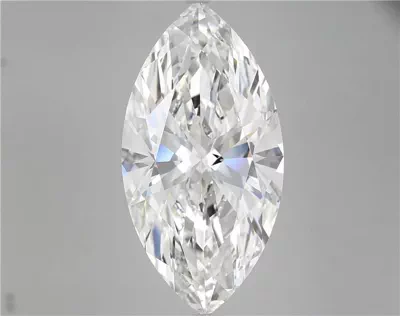 11.14ct F VVS2 Rare Carat Ideal Cut Marquise Lab Grown Diamond