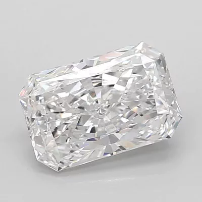 3.09ct D VS1 Excellent Cut Radiant Lab Grown Diamond
