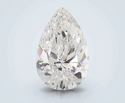 10.51ct E VVS2 Rare Carat Ideal Cut Pear Lab Grown Diamond