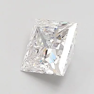 1.50ct D VS1 Rare Carat Ideal Cut Princess Lab Grown Diamond