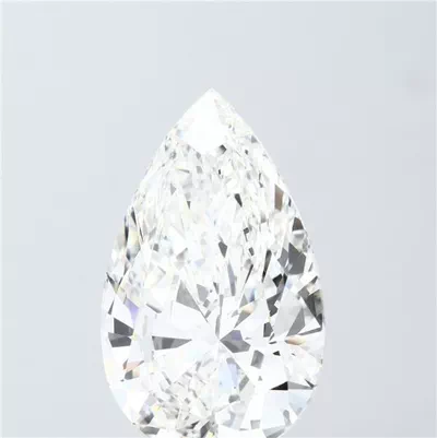 12.01ct G VVS2 Rare Carat Ideal Cut Pear Lab Grown Diamond