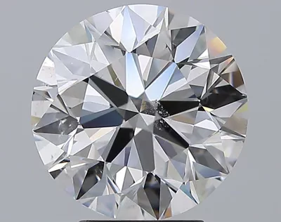 4.01ct D SI2 Excellent Cut Round Diamond