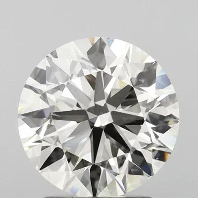 3.23ct I VS1 Very Good Cut Round Lab Grown Diamond