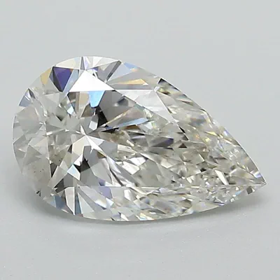 1.52ct F VS1 Rare Carat Ideal Cut Pear Lab Grown Diamond