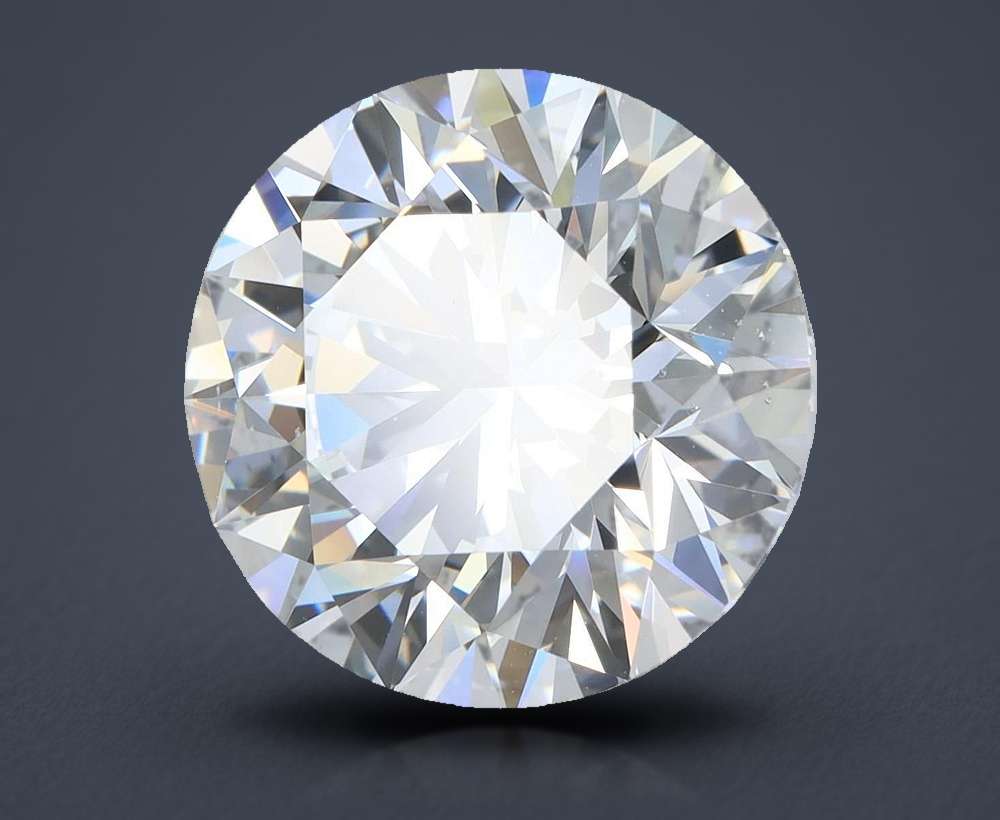 5.16ct E VS2 Rare Carat Ideal Cut Round Lab Grown Diamond