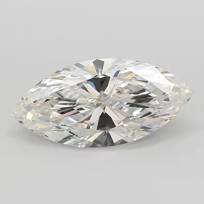 2.57ct E VVS2 Rare Carat Ideal Cut Marquise Lab Grown Diamond