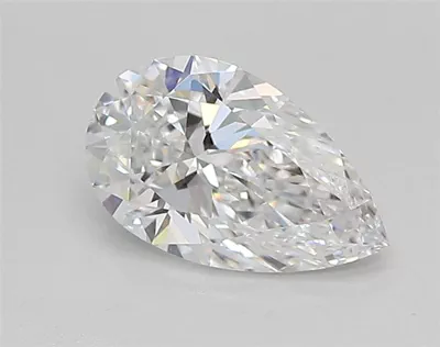 0.87ct D VVS1 Rare Carat Ideal Cut Pear Lab Grown Diamond