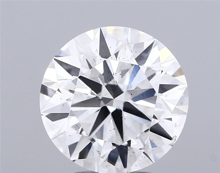 3.52ct F SI1 Rare Carat Ideal Cut Round Lab Grown Diamond