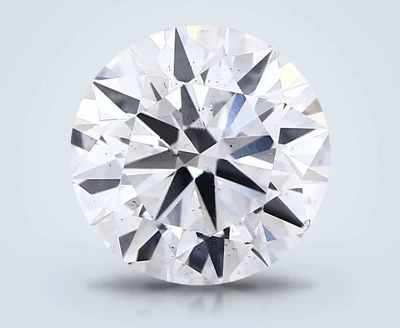 3.52ct F SI1 Rare Carat Ideal Cut Round Lab Grown Diamond