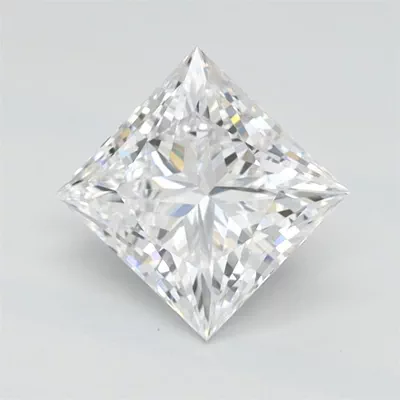 1.05ct D IF Rare Carat Ideal Cut Princess Lab Grown Diamond