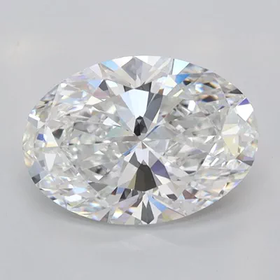 1.53ct E VVS1 Rare Carat Ideal Cut Oval Lab Grown Diamond