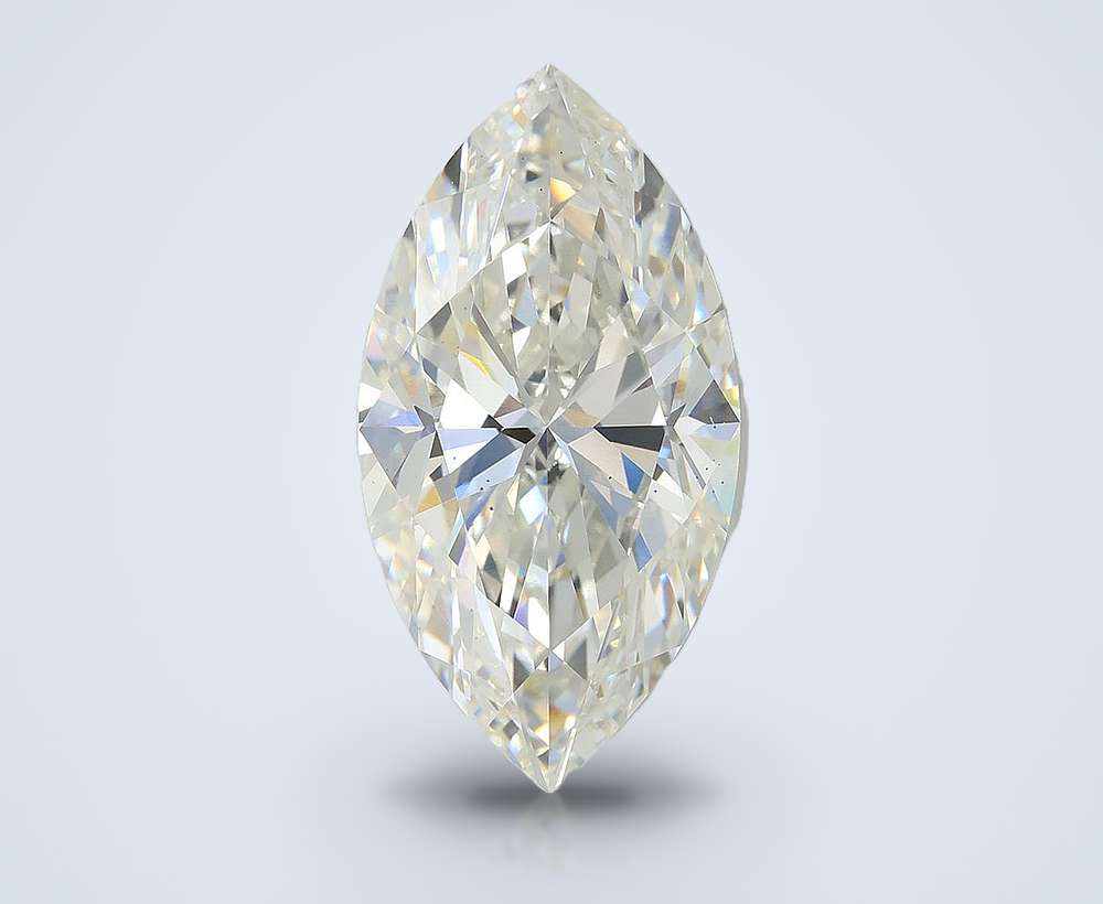 10.02ct F VS2 Rare Carat Ideal Cut Marquise Lab Grown Diamond