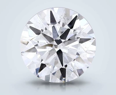 3.53ct F SI1 Excellent Cut Round Lab Grown Diamond