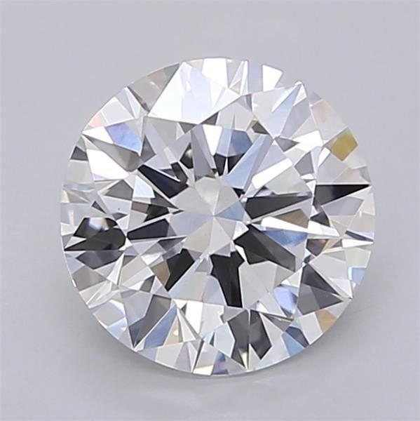 2.00ct E VVS2 Excellent Cut Round Lab Grown Diamond