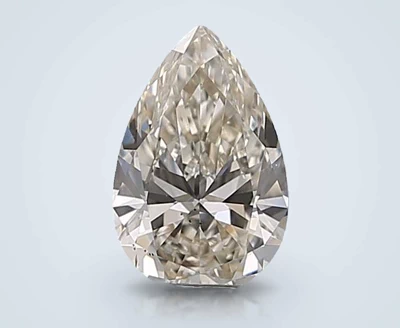 0.72ct K SI1 Rare Carat Ideal Cut Pear Diamond