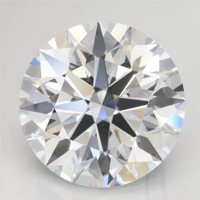 3.42ct D FL Rare Carat Ideal Cut Round Lab Grown Diamond