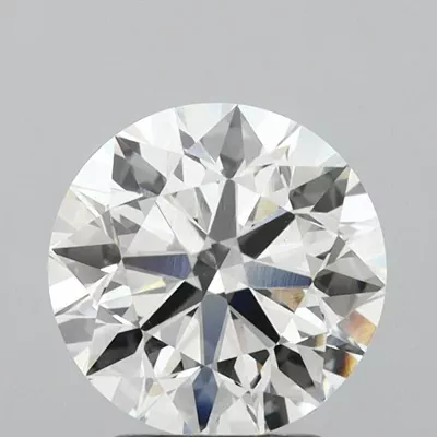 2.71ct H VVS2 Excellent Cut Round Lab Grown Diamond