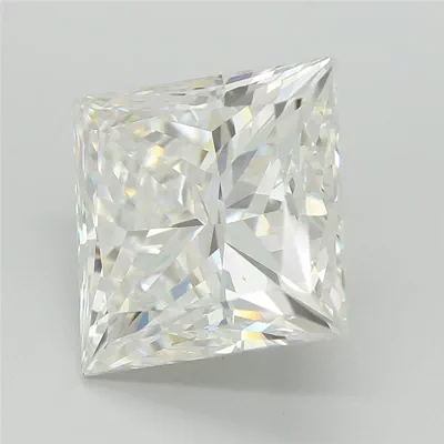 3.57ct E VS1 Rare Carat Ideal Cut Princess Lab Grown Diamond