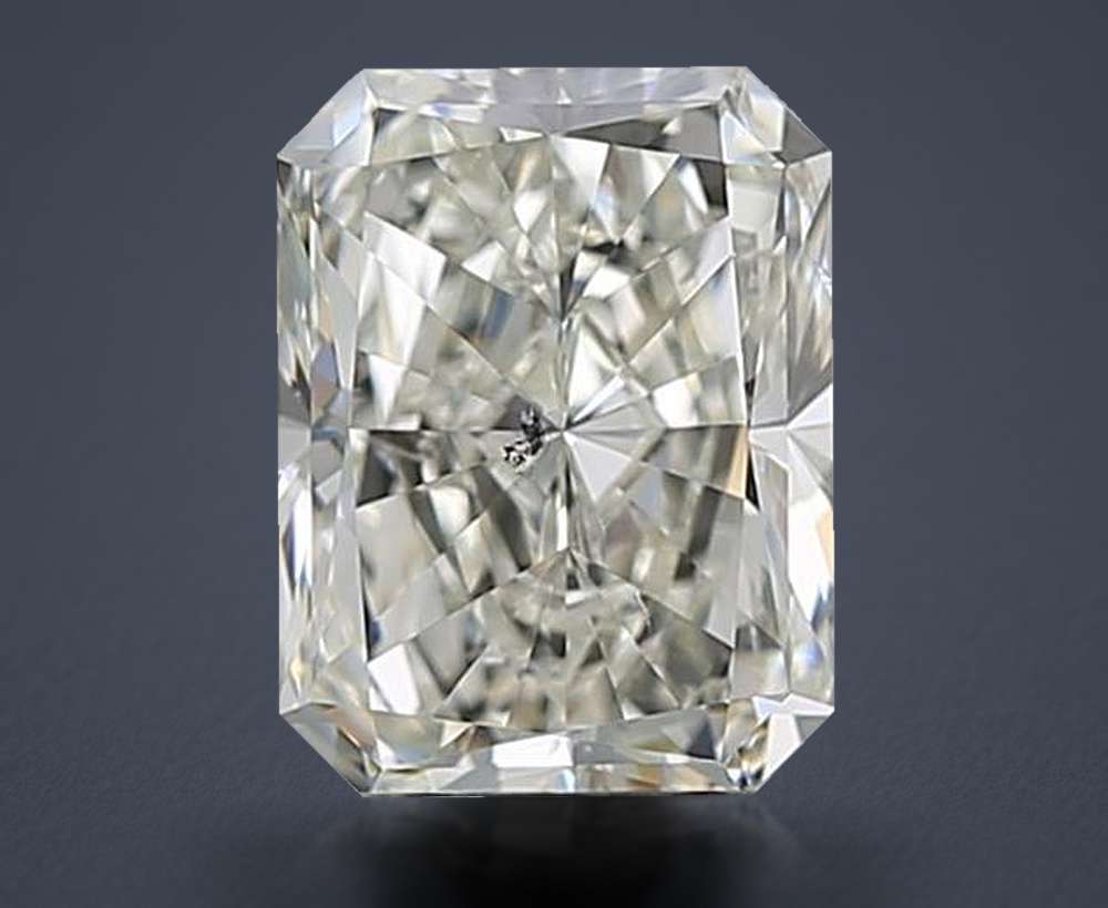 2.01ct J SI2 Very Good Cut Radiant Diamond