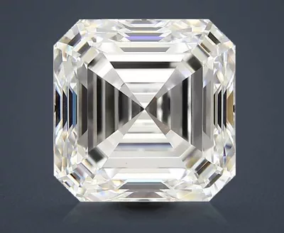 1.84ct H VVS2 Rare Carat Ideal Cut Asscher Diamond