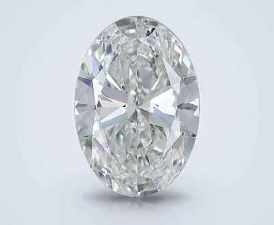 5.50ct J VVS2 Very Good Cut Oval Diamond