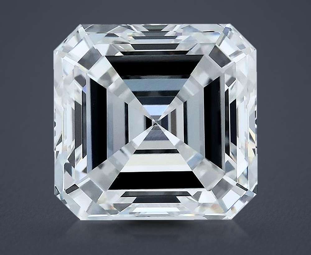 7.06ct F VVS2 Very Good Cut Asscher Lab Grown Diamond