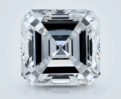 7.06ct F VVS2 Very Good Cut Asscher Lab Grown Diamond