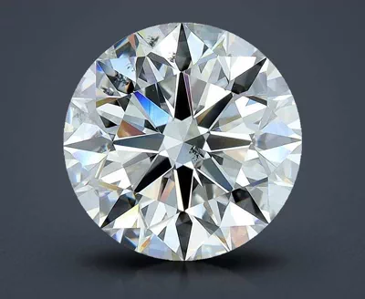 3.30ct F SI2 Rare Carat Ideal Cut Round Diamond