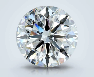 3.30ct F SI2 Rare Carat Ideal Cut Round Diamond