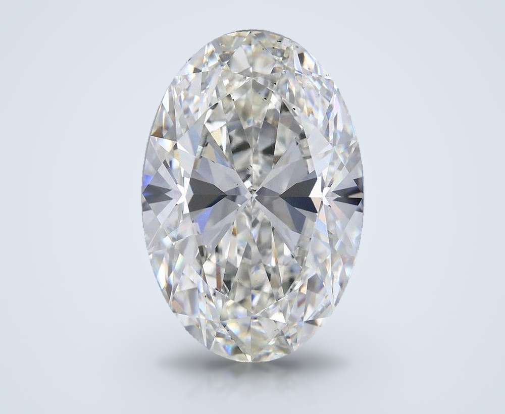 15.05ct H VS2 Rare Carat Ideal Cut Oval Lab Grown Diamond