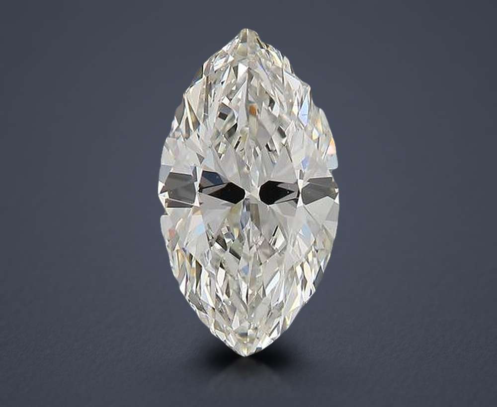 3.17ct H VS2 Rare Carat Ideal Cut Marquise Diamond