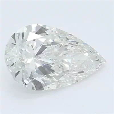 1.70ct H VS1 Rare Carat Ideal Cut Pear Lab Grown Diamond