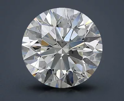 3.30ct J SI1 Rare Carat Ideal Cut Round Diamond