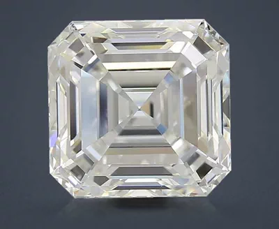8.12ct H VVS2 Rare Carat Ideal Cut Asscher Diamond
