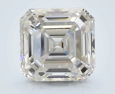 8.12ct H VVS2 Rare Carat Ideal Cut Asscher Diamond